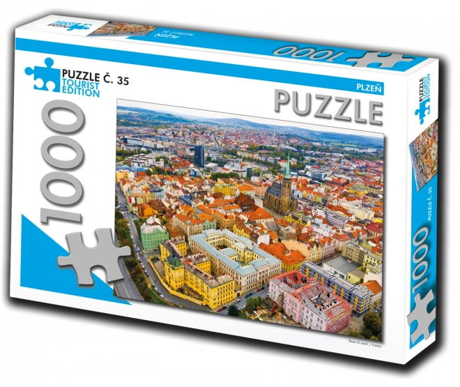 Turistická edice Puzzle Plzeň 1000 dílků