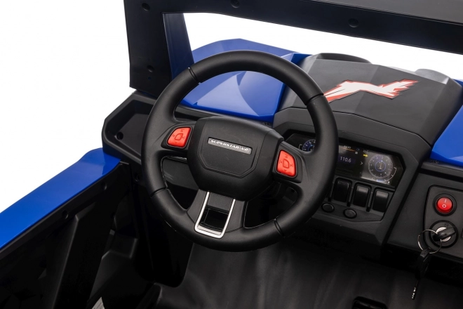 Dětský elektrický buggy UTV-MX modrý