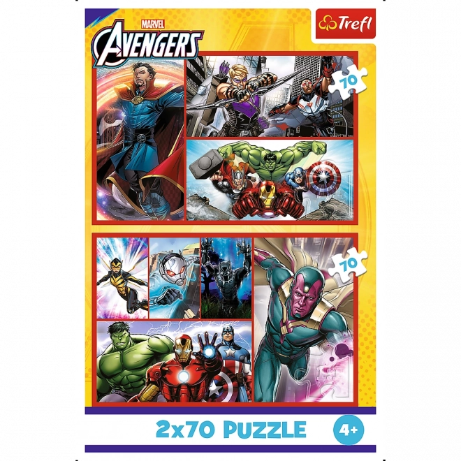 Puzzle 2x70 stát se hrdinou