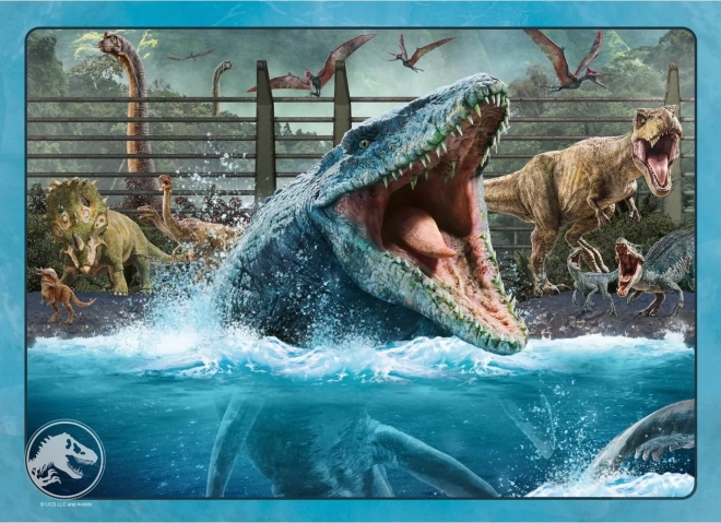 Ravensburger puzzle Jurassic World set 4x100pcs