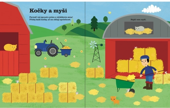 Rušná farma - Kniha aktivit se samolepkami