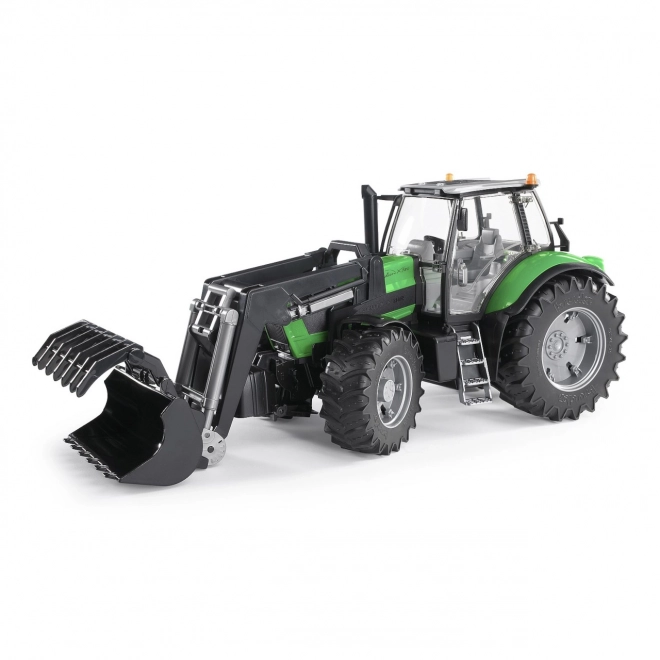 Bruder traktor Deutz Agrotron X720 s čelním nakladačem