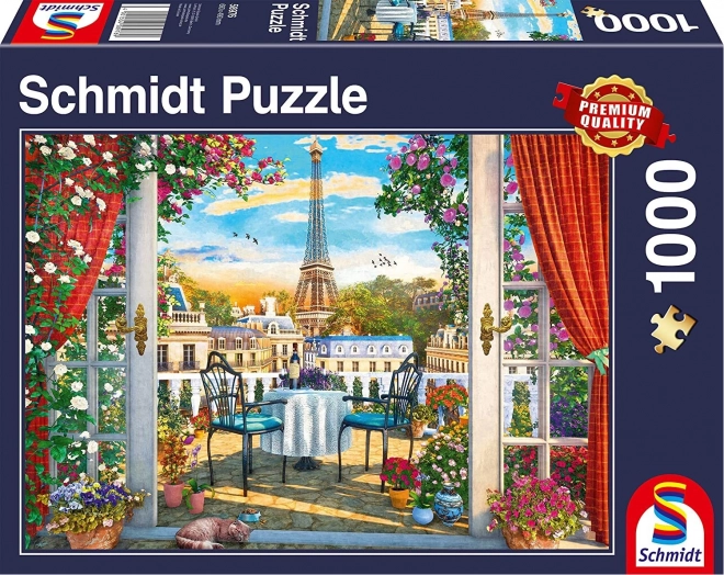 Puzzle terasa v Paříži 1000 dílků