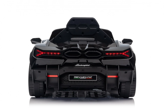 Dětské elektrické auto Lamborghini Revuelto černé