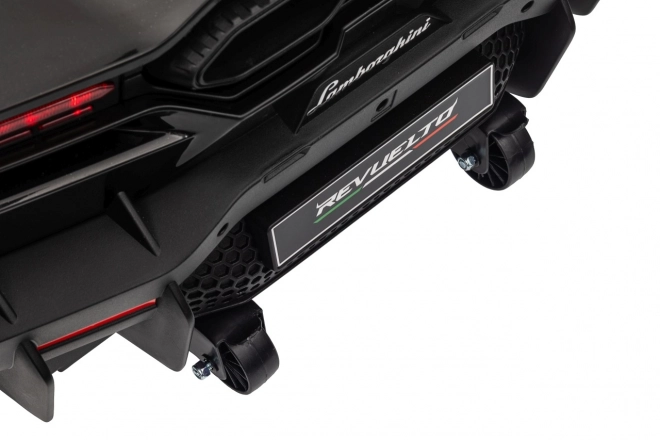 Dětské elektrické auto Lamborghini Revuelto černé