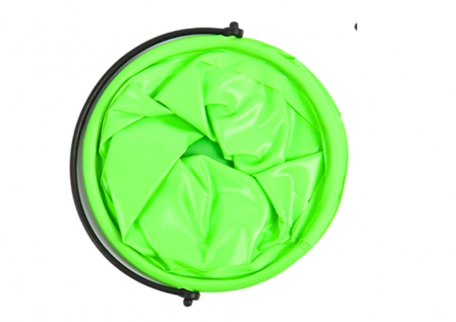 Skládací multifunkční kbelík PVC zelený