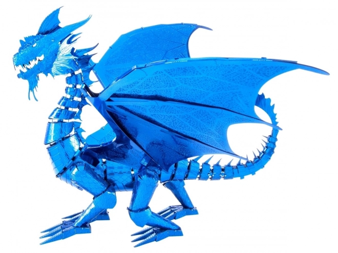 METAL EARTH 3D puzzle Modrý drak (ICONX)