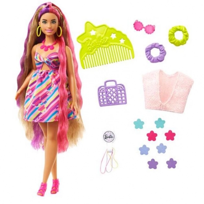 Barbie panenka fantastické vlasové kreace