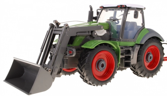 Traktor s nakladačem a přívěsem pro děti 3+