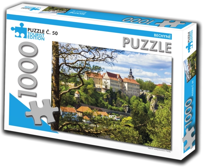 Turistická edice puzzle Bechyně 1000 dílků