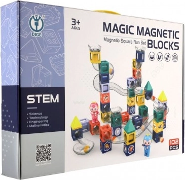 Magnetické spojení pro snadné a stabilní stavění
