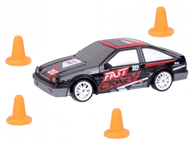 Závodní auto na dálkové ovládání pro drift