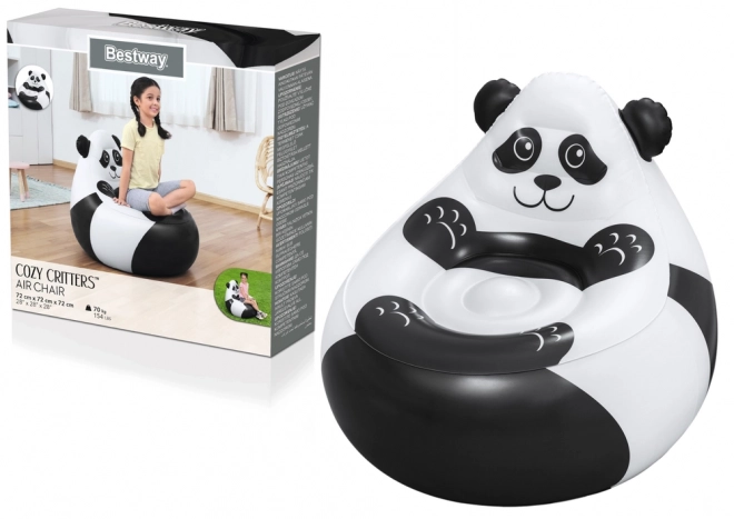 Nafukovací křeslo panda