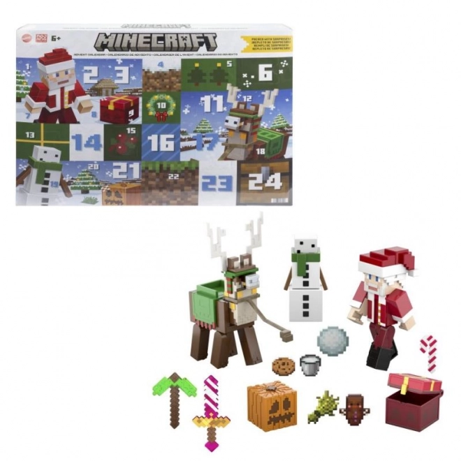 Minecraft adventní kalendář 2024