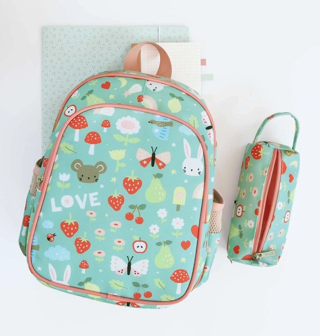 A Little Lovely Company Pouzdro na pastelky – Radost