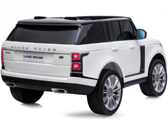 Autíčko na akumulátor pro dvě děti Range Rover – Bílá