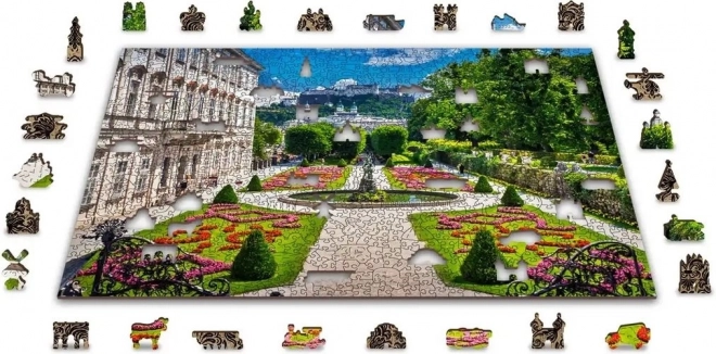 Dřevěné puzzle zámek Mirabell