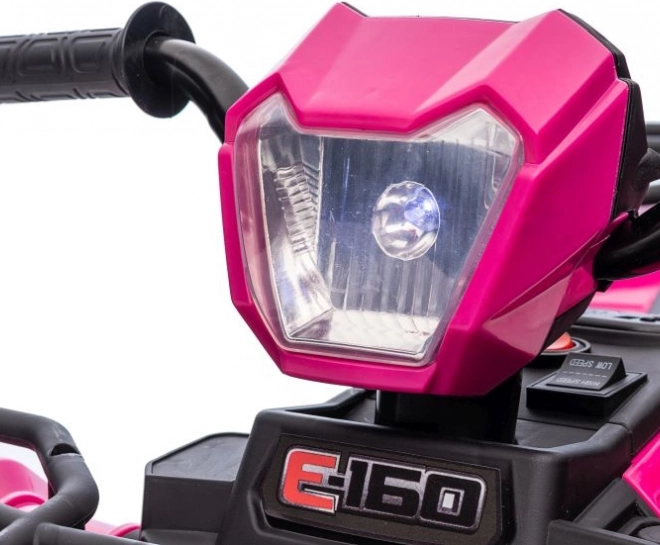 Dětská elektrická čtyřkolka JC915 – Růžová