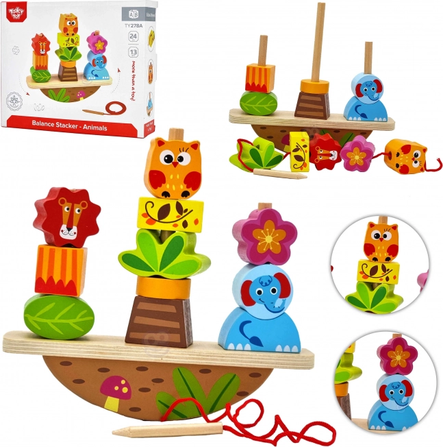 Tooky Toy Balancující zvířátka