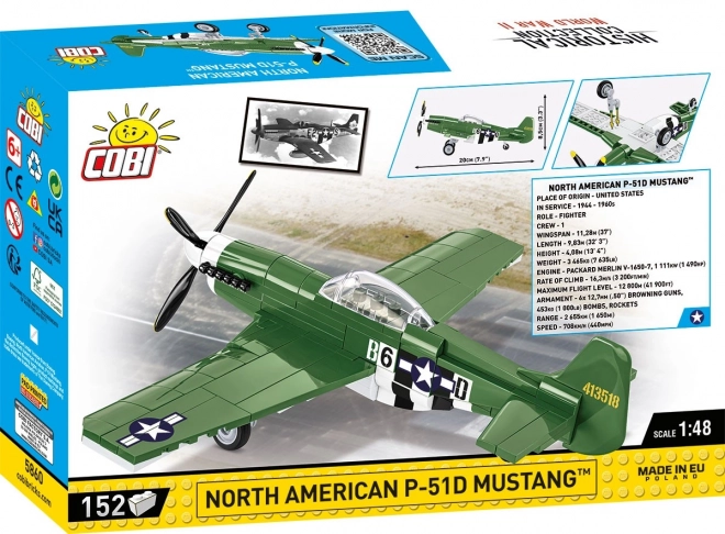 Stavebnice letadla P-51D Mustang COBI