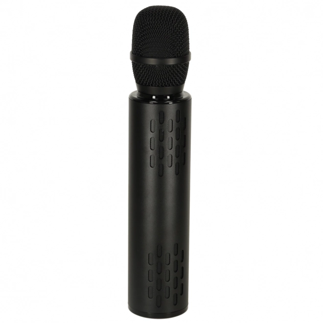 Bezdrátový mikrofon na karaoke Bluetooth černý – Černý