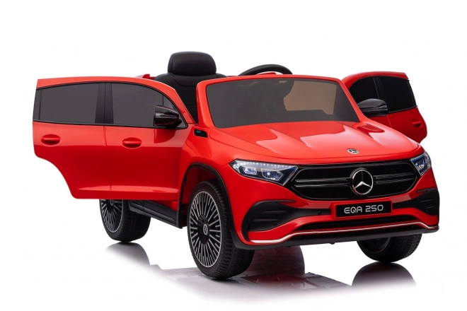 Elektrické autíčko Mercedes-Benz EQA 250 červené