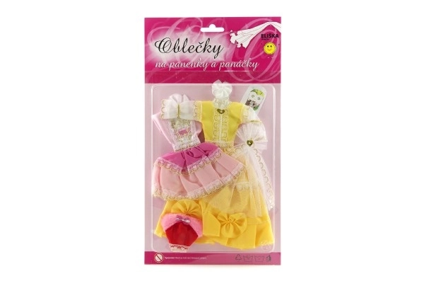 Oblečky pro panenky s doplňky - 2 kusy