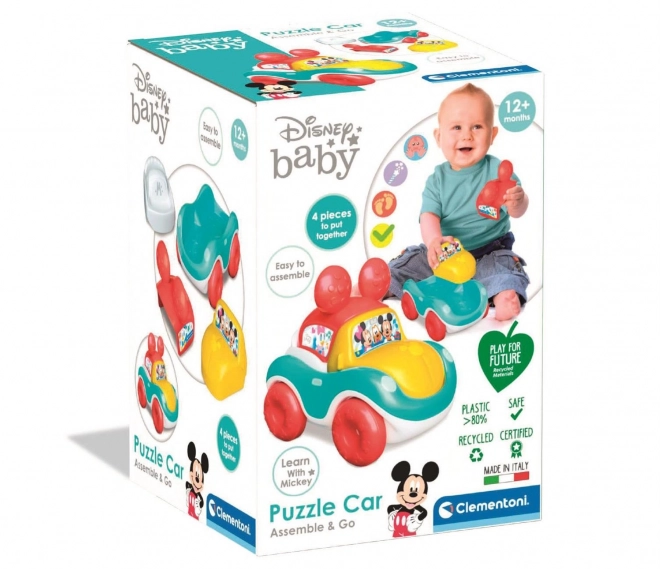 Clementoni Disney Baby skládací autíčko