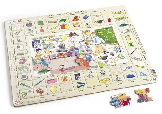 Larsen puzzle angličtina: ve škole