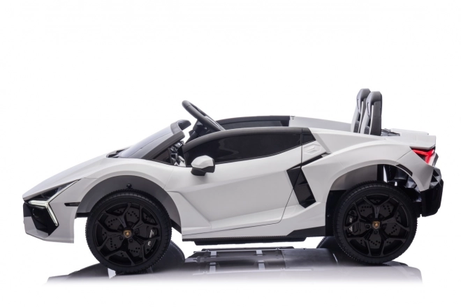 Dětský elektrický vůz Lamborghini Revuelto XL bílý