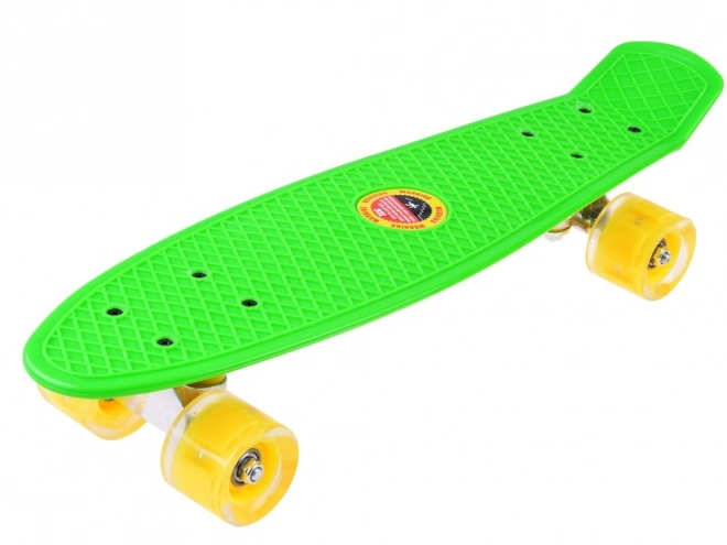 Skateboard Fiszka s LED kolečky