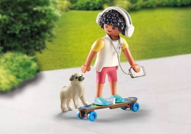 Sada figurek Playmobil: Chlapec se psem