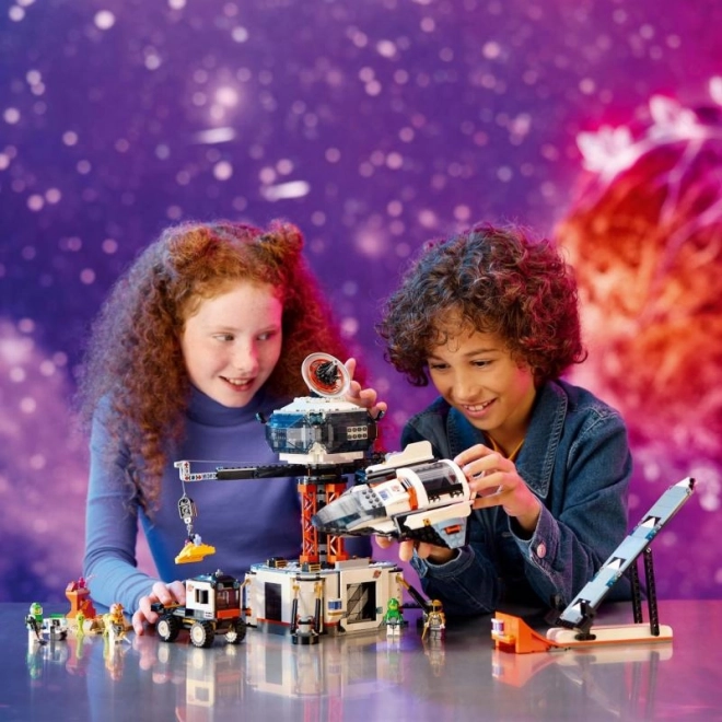 LEGO® City 60434 Vesmírná základna a startovací rampa pro raketu