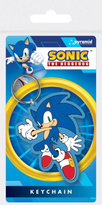 Gumová klíčenka SONIC