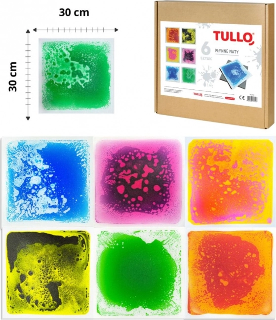 Tullo Smyslové tekuté podložky 6 ks