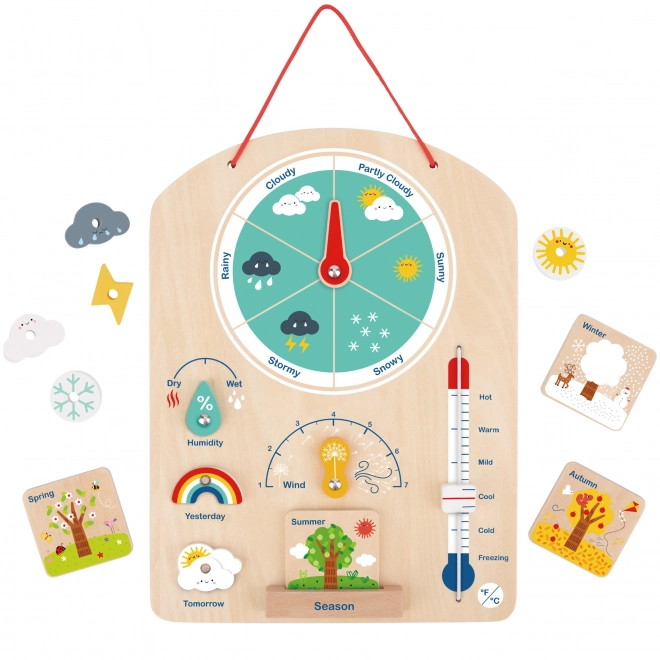 Edukační krabice Montessori Tooky Toy 6v1 od 3 let