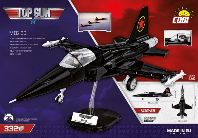 Konstrukční sada letadlo Top Gun: MiG-28