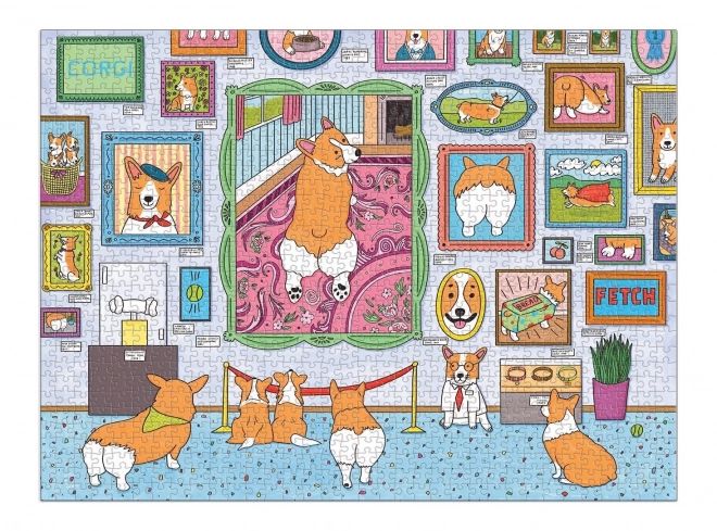 Puzzle Muzeum Corgi 1000 dílků