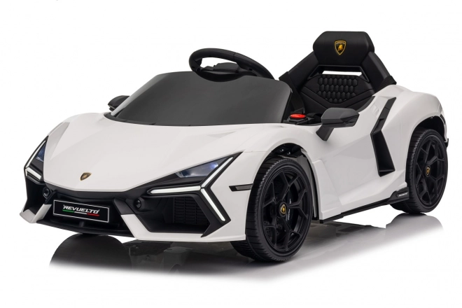 Dětský elektrický vůz Lamborghini Revuelto bílý