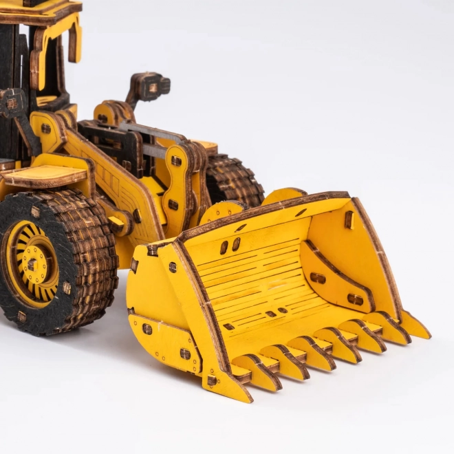 RoboTime dřevěné 3D puzzle - Nakladač