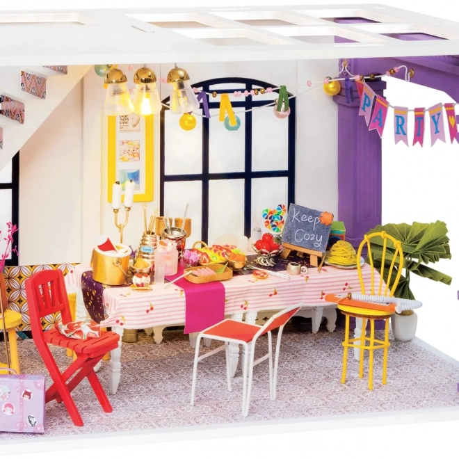 Miniatura domečku Party Jídelna od Rolife
