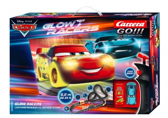 Autodráha Carrera GO 62559 Disney Cars - Glow