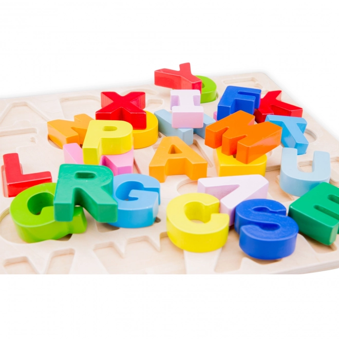 Vkládací puzzle - abeceda