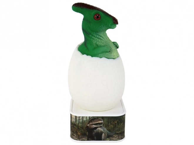 Noční LED lampička Dino Parašaurolophus USB