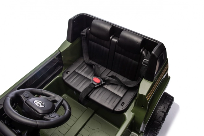 Elektrický vůz Toyota Land Cruiser Prado zelený