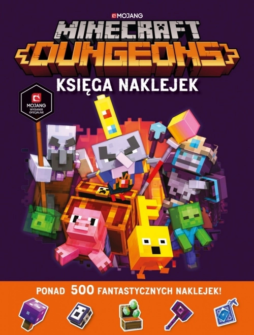 Minecraft Dungeons - Kniha samolepek