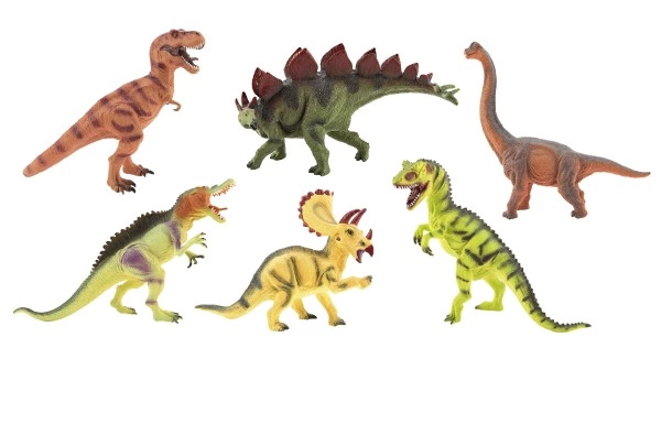 Šest různých dinosaurů v jednom balení