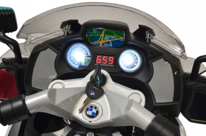 Elektrická dětská policejní motorka BMW R1200RT