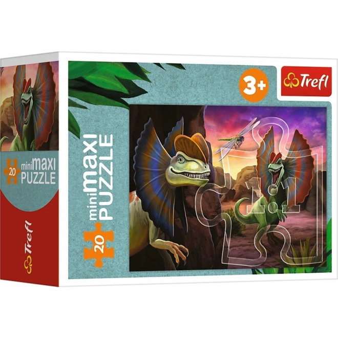 TREFL Puzzle Svět dinosaurů: Parasaurolophus 20 dílků