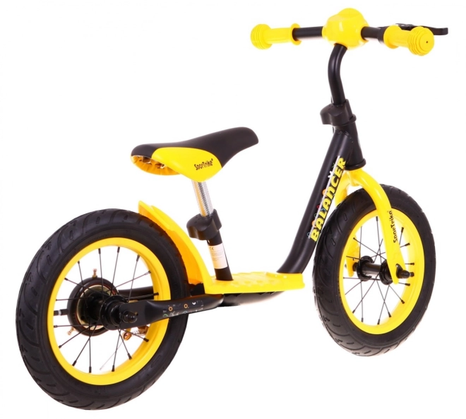 Dětské krosové kolo SporTrike Balancer – Žluté